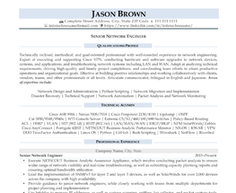 Senior Network Engineer