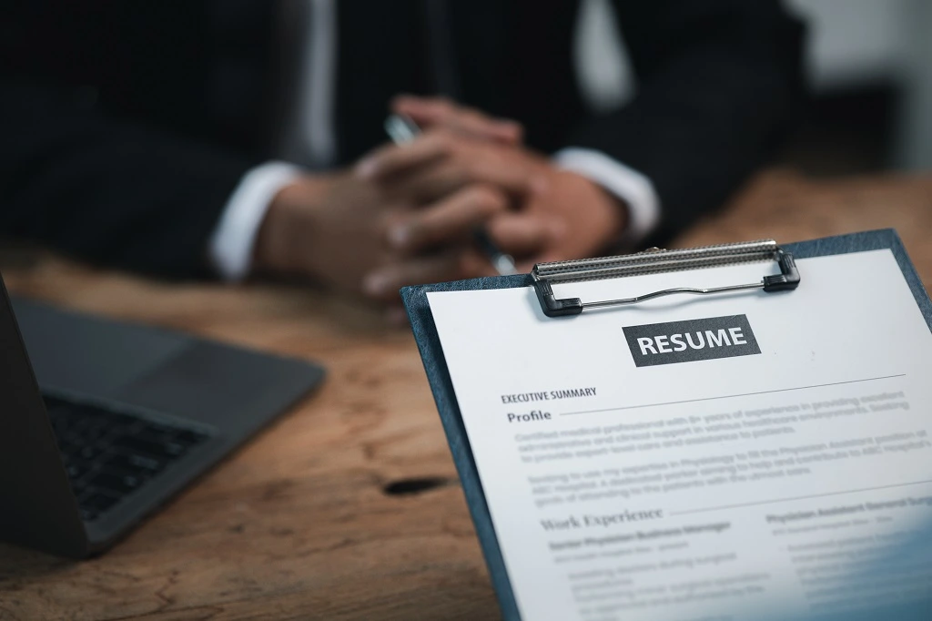 hiring manager review the education on a resume