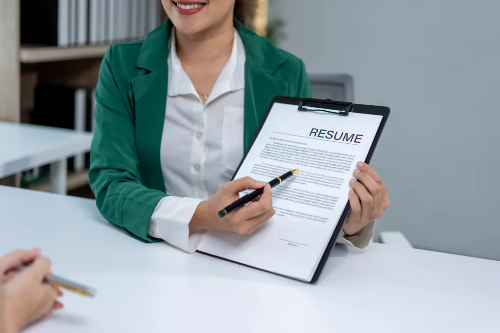woman showcasing adaptability skills on resume